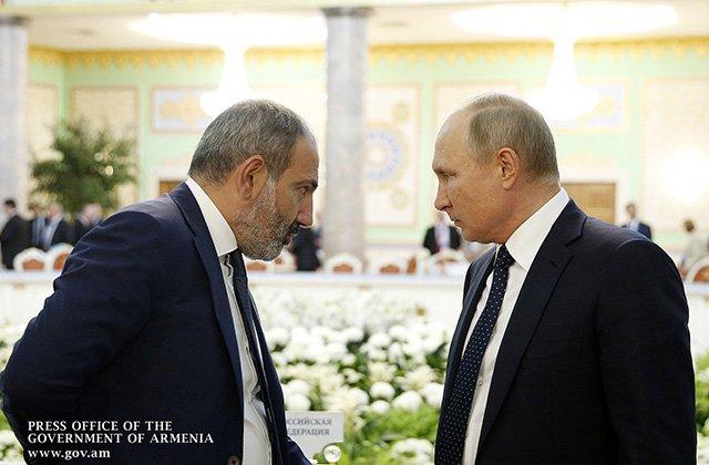 Пашинян не будет участвовать в церемонии инаугурации президента России Владимира Путина