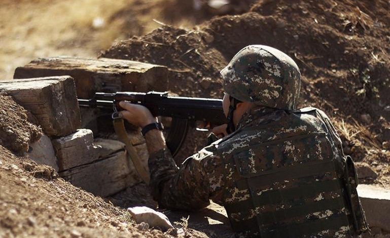 В результате выстрела противника погиб армянский солдат-срочник