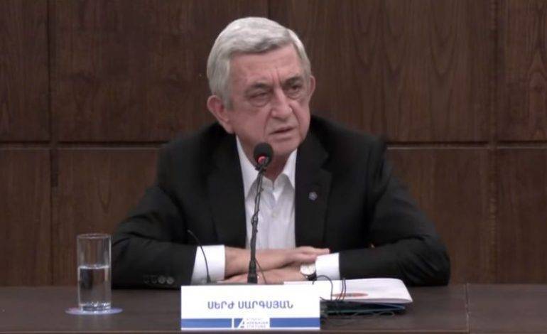 Право жителей Карабаха на самоопределение — не предмет торга: Серж Саргсян