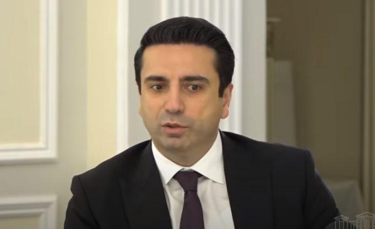 Ален Симонян: Армения пребывает на одном из самых ответственных этапов своей истории, а оппозиция требует моей отставки