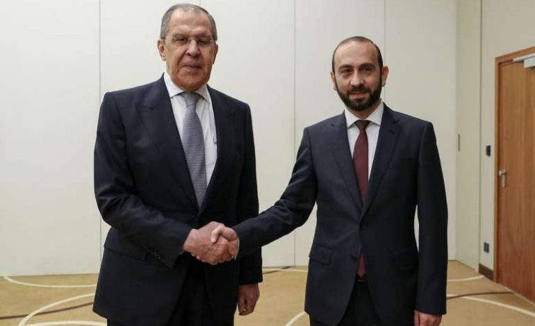 Главы МИД Армении и РФ обсудили широкий круг связанных с нагорно-карабахским конфликтом вопросов