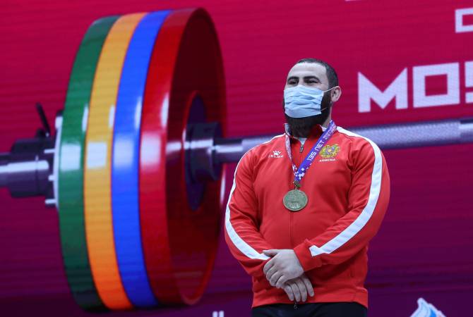 Тяжелоатлет Симон Мартиросян стал бронзовым призером Чемпионата мира