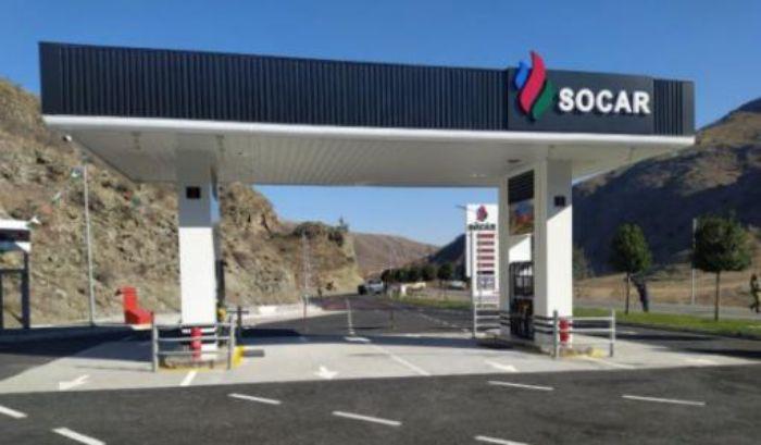 Азербайджанцы открыли заправочную станцию на дороге Горис-Капан