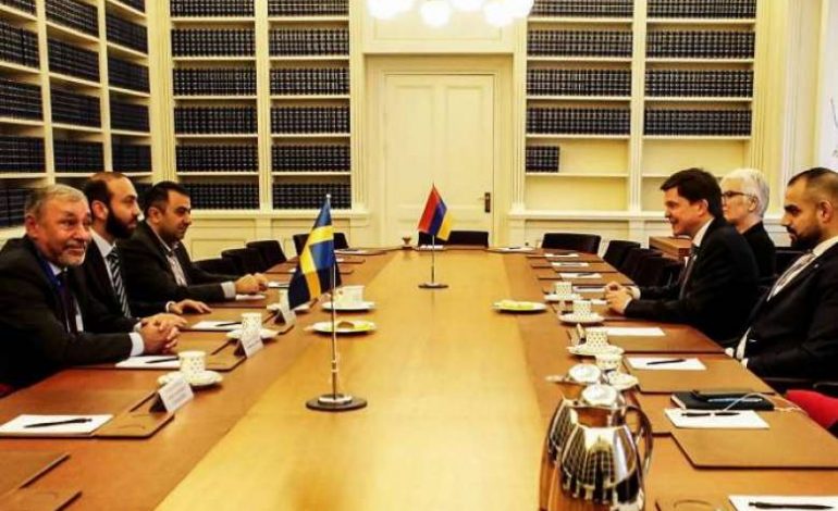 Глава МИД Армении на встрече с председателем Риксдага Швеции поднял вопрос армянских военнопленных