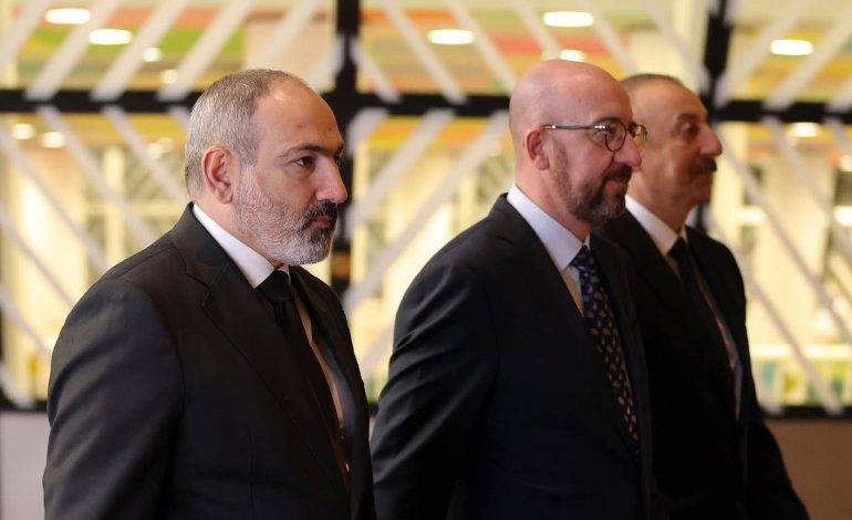 В Брюсселе завершилась встреча Пашинян – Мишель – Алиев