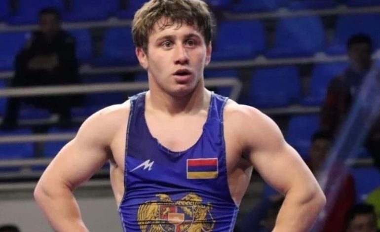 Армянский борец завоевал золотую медаль на молодежном чемпионате Европы