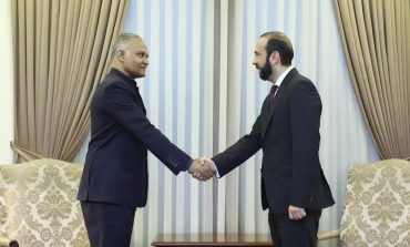 Арарат Мирзоян и Санджай Верма обсудили сотрудничество Армении и Индии в рамках международных транспортных проектов