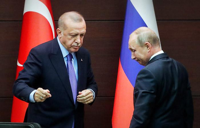 Эрдоган планирует обсудить с Путиным ситуацию на границе Армении и Азербайджана