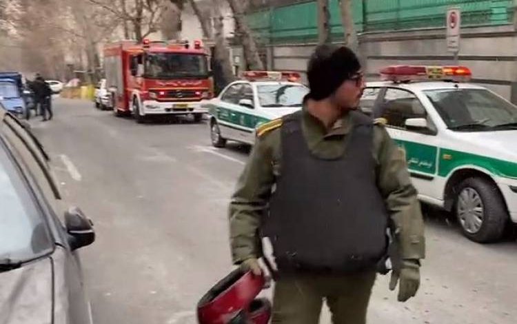 ՖՈՏՈ․ Ո՞վ է հարձակվել Իրանում Ադրբեջանի դեսպանատան վրա