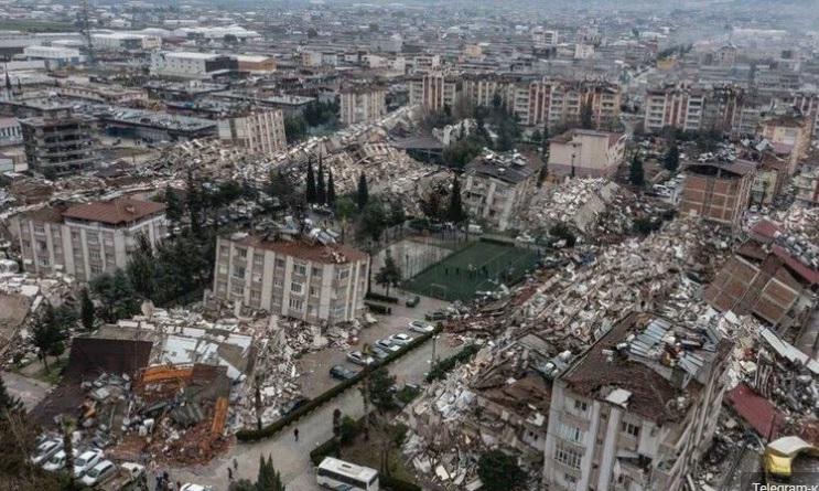 На границе Турции и Сирии произошло землетрясение