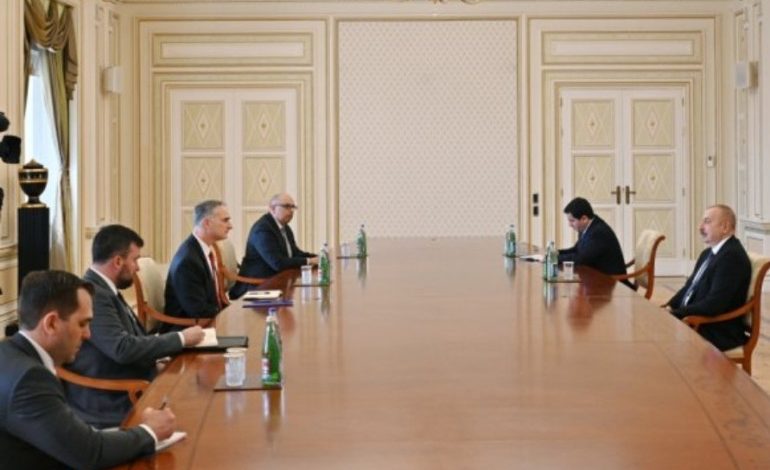 Ալիևն ընդունել է Պետդեպի՝ Հրվ. Կովկասի հարցերով ավագ խորհրդականին և ասել, որ գոհ է Մյունխենում Փաշինյանի հետ հանդիպումից