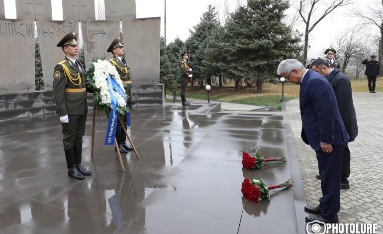 Генсек ОДКБ посетил ереванский пантеон «Ераблур»