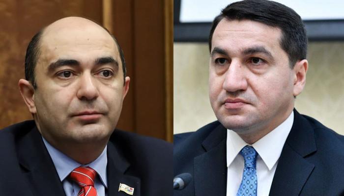 Эдмон Марукян отреагировал на заявление Хикмета Гаджиева