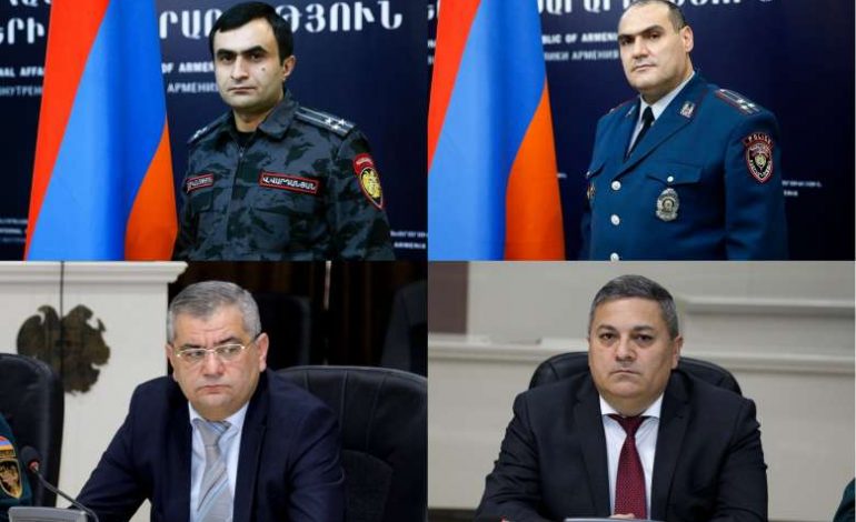ՆԳ նախարար Վահե Ղազարյանը 4 նոր տեղակալ է նշանակել