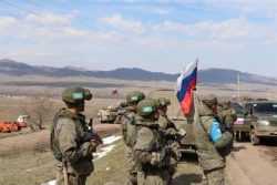 Ռուս խաղաղապահները դուրս են եկել օկուպացված Արցախի Իվանյանի օդանավակայանի տարածքից