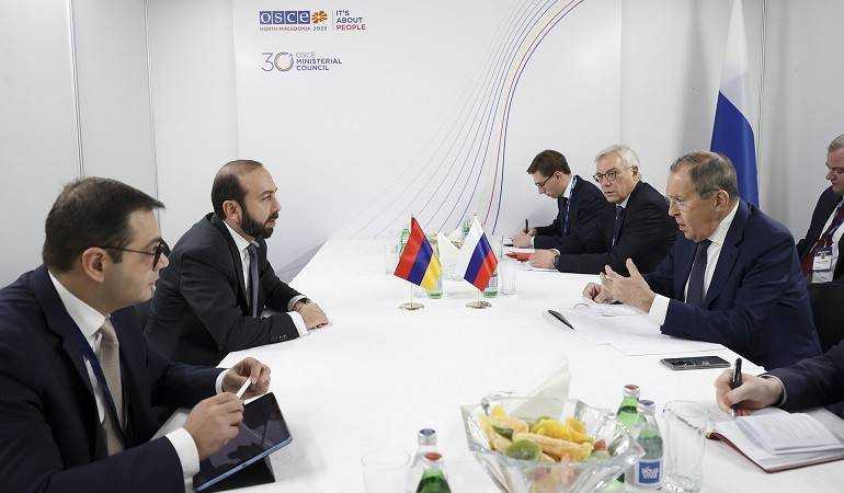 Состоялась встреча глав МИД РА и РФ: Мирзоян представил позиции армянской стороны относительно шагов Москвы