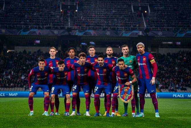 «Барселона» вышла в плей-офф Лиги чемпионов УЕФА