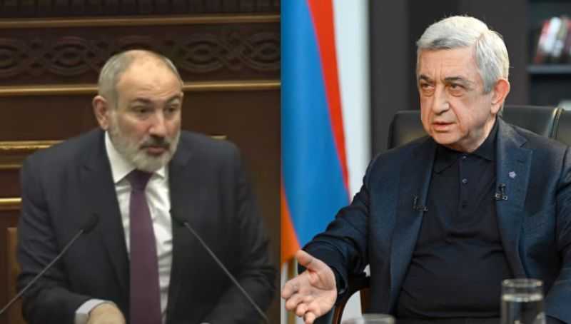 Пашинян упрекнул Саргсяна в том, что он приблизил Армению к катастрофе