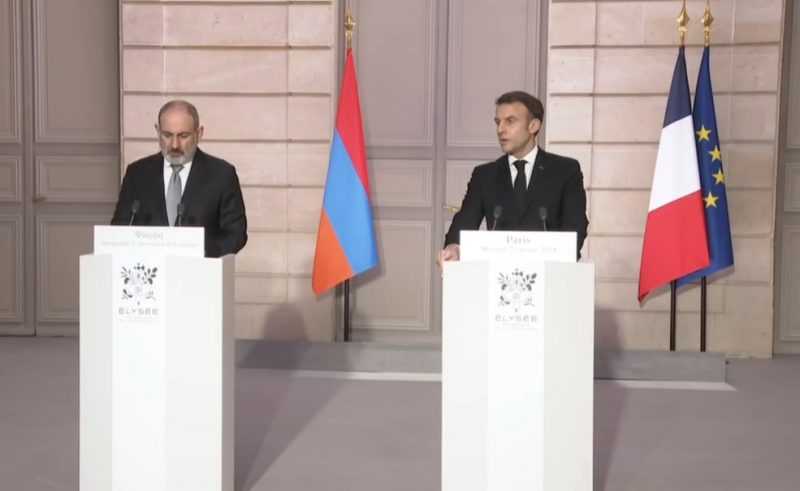 Макрон назвал несоразмерным удар ВС Азербайджана по армянским позициям в Сюнике