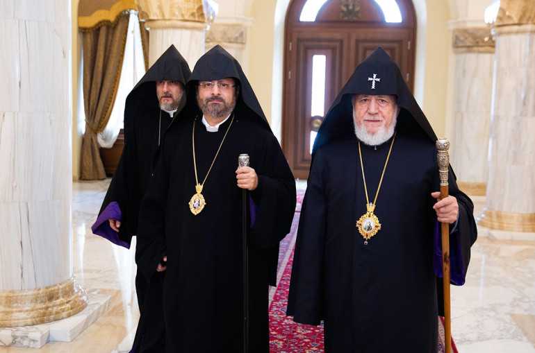 В Армению прибыл Константинопольский патриарх ААЦ